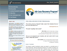 Tablet Screenshot of joblossrecovery.com